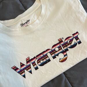Wrangler White Graphic T-Shirt